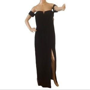Aidan Mattox Black Dress